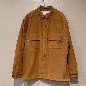 PacSun Tan Shirt Jacket